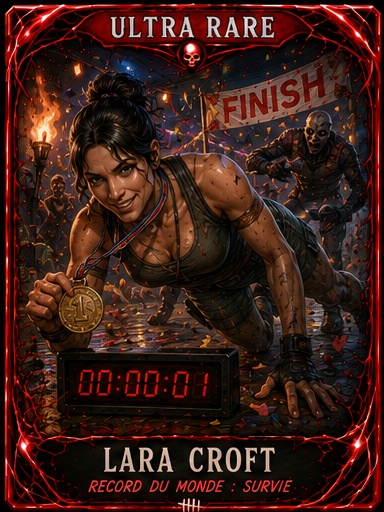 Lara Croft — non débloquée